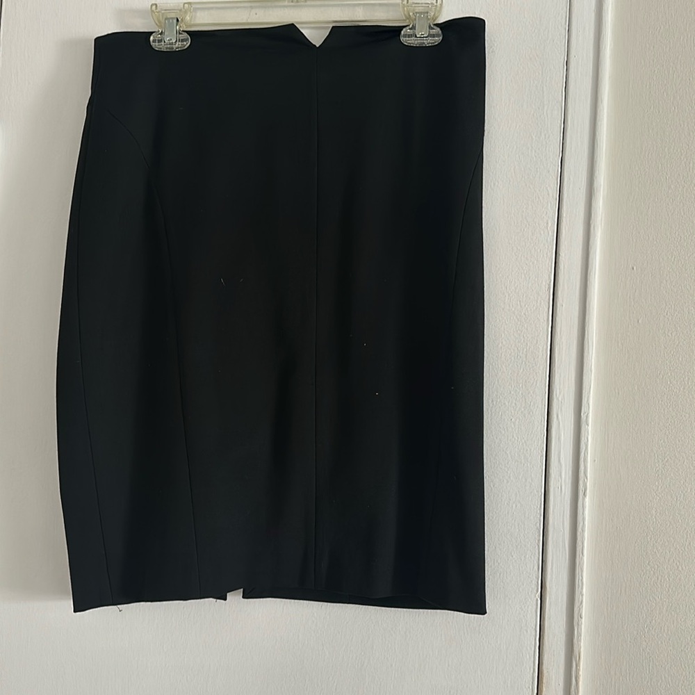 Black pencil skirt size 10